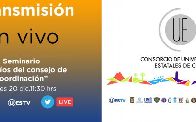 UESTV TRASMITIRÁ EL SEMINARIO «DESAFÍOS DEL CONSEJO DE COORDINACIÓN»