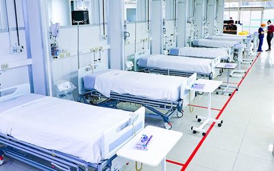 Hospital Clínico U. de Chile inaugura Unidad Crítica Covid con 25 nuevas camas críticas y un módulo auxiliar de urgencia