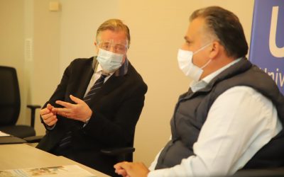 UOH y Municipalidad de San Fernando firman convenio que beneficiará a estudiantes y funcionarios municipales