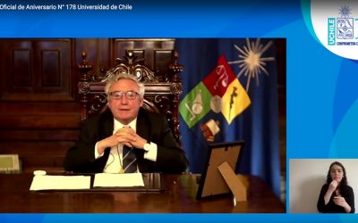 U. de Chile conmemora su aniversario 178 reafirmando su compromiso con el país y la educación pública