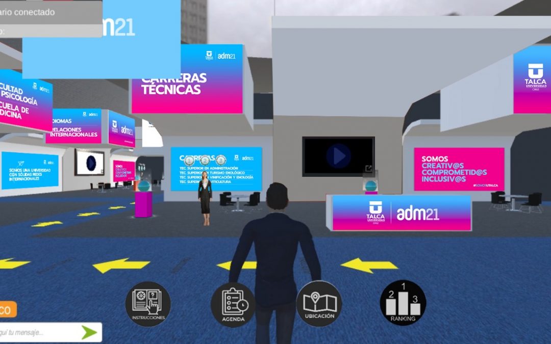 Jóvenes podrán crear su propio avatar y participar en novedosa feria virtual a través de un videojuego en 3D