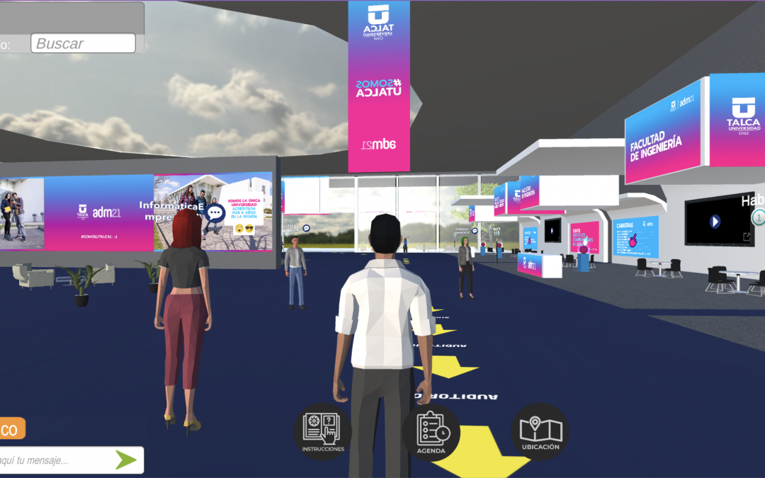 Feria virtual en 3D organizada por la UTalca tuvo activa participación