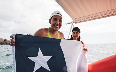 Bárbara Hernández se convirtió en la primera sudamericana en cruzar el canal Molokai