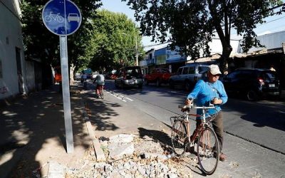 Santiago en cleta: Plataforma colaborativa informa a ciclistas sobre calidad de las rutas