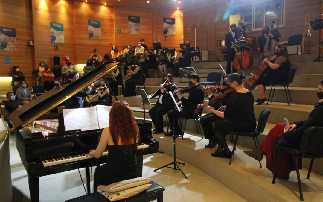 Orquesta Sinfónica de la UMAG brindó su primer concierto presencial desde el inicio de la pandemia