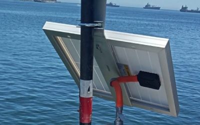 Instalan en muelle Barón sensor de presión que mide oleaje, mareas y tsunamis en tiempo real