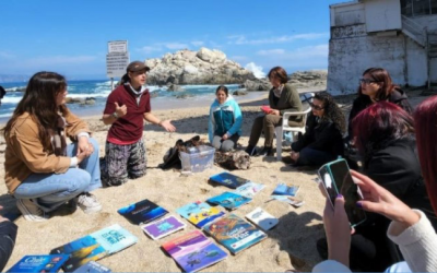 Colectivo La Bora realizó visita a Montemar para preparar su nuevo proyecto expositivo