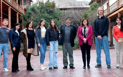 Rectora UTEM da la bienvenida a estudiantes de intercambio