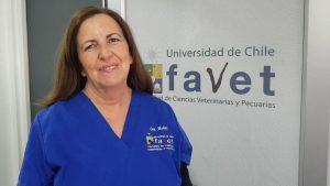 Profesora Loreto Muñoz, académica de FAVET de la U. de Chile.