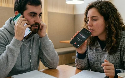 Chats, audios y silencio: cómo la vida digital está debilitando nuestra voz
