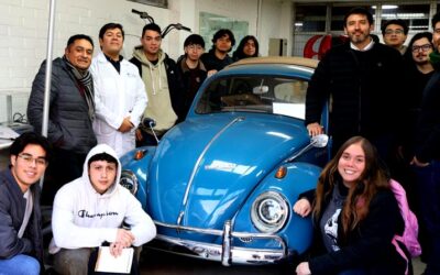 UTEM transforma clásico Volkswagen en eléctrico